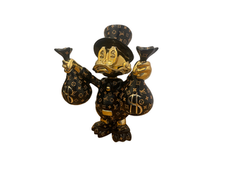 Dagobert duck pop art beeld, Lior24